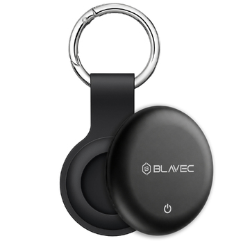Blavec Lokalizator GPS Tag BTG-02 - Bluetooth Tracker Dual Apple & Android + etui brelok (BTBTG02-KB) czarny