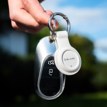 Blavec Lokalizator GPS Tag BTG-01 - Bluetooth Tracker Dual Apple & Android (BTBTG01-W) biały