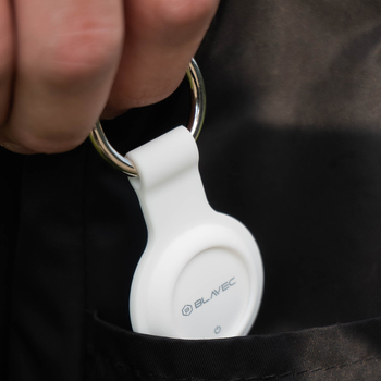 Blavec Lokalizator GPS Tag BTG-01 - Bluetooth Tracker Dual Apple & Android (BTBTG01-W) biały