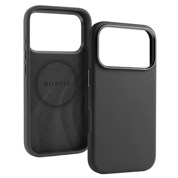 Liavec Silky Case with Metal Camera Frame do Iphone 18 Pro Max/17 Pro Max czarny