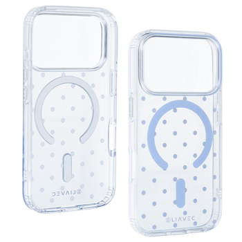 Liavec Bubble Case do Iphone 18 Pro Max/17 Pro Max jasnoniebieski