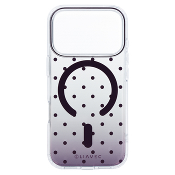 Liavec Bubble Case do Iphone 18 Pro/17 Pro fioletowy