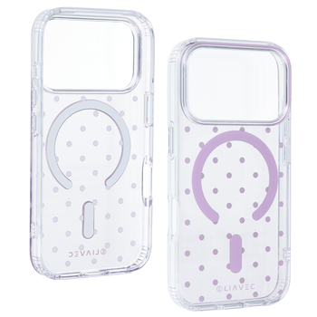 Liavec Bubble Case do Iphone 18 Pro/17 Pro różowy