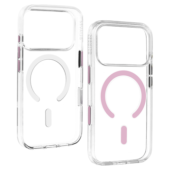Liavec Pure Case with camera control button do Iphone 18 Pro/17 Pro różowy