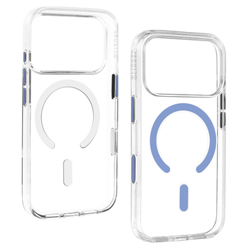 Liavec Pure Case with camera control button do Iphone 18 Pro/17 Pro jasnoniebieski