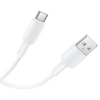 Borofone Kabel BX127 Regalo - USB na Typ C - 1 metr biały /20 sztuk/puszka/