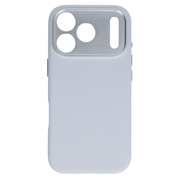 Liavec Silk Shield Case with Metal Camera Frame do Iphone 18 Pro/17 Pro szary