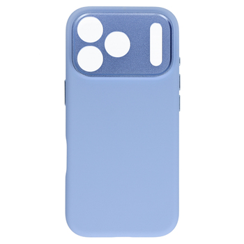 Liavec Silk Shield Case with Metal Camera Frame do Iphone 18 Pro Max/17 Pro Max jasnoniebieski
