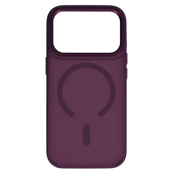 Liavec Cloudy Case with Metal Camera Frame do Iphone 18 Pro Max/17 Pro Max fioletowy (Camera Control Button)