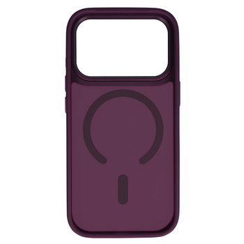 Liavec Cloudy Case with Metal Camera Frame do Iphone 18 Pro Max/17 Pro Max fioletowy (Camera Control Button)