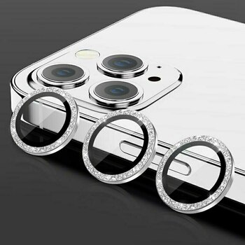 Hartowane szkło HARD DIAMOND na aparat (LENS) do Iphone 18 Pro/18 Pro Max jasnoniebieskie (obiektyw 3 sztuki)