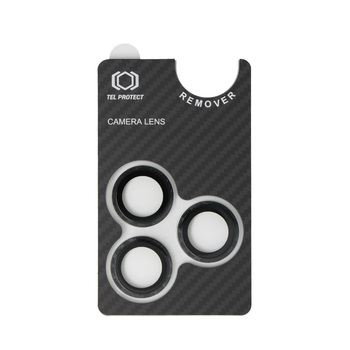 Hartowane szkło Tel Protect 3D Lens Aramid Series na aparat do Iphone 18 Pro/18 Pro Max (obiektyw 3 sztuki)