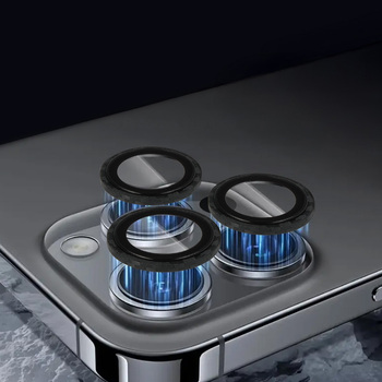 Hartowane szkło Tel Protect 3D Lens Aramid Series na aparat do Iphone 18 Pro/18 Pro Max (obiektyw 3 sztuki)