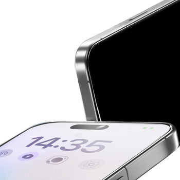 Hartowane szkło Tel Protect Full Glue 6D Matte do Iphone 18 Pro Czarne