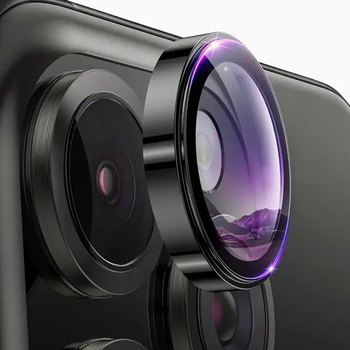 Hartowane szkło Tel Protect 3D Lens na aparat do Iphone 18 Pro/18 Pro Max przezroczyste (obiektyw 3 sztuki)