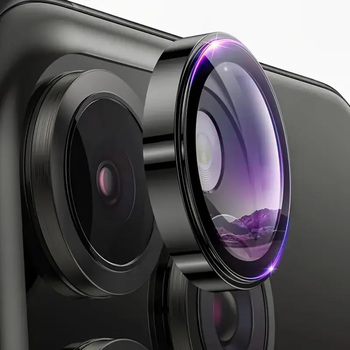 Hartowane szkło Tel Protect 3D Lens na aparat do Iphone 18 Pro/18 Pro Max jasnoniebieski (obiektyw 3 sztuki)