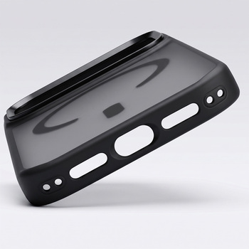 Liavec Cloudy Case with Metal Camera Frame do Iphone 18 Pro Max/17 Pro Max czarny (Camera Control Button)