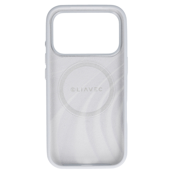 Liavec Silky Case with Metal Camera Frame do Iphone 18 Pro Max/17 Pro Max szary