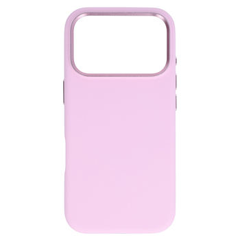 Liavec Silky Case with Metal Camera Frame do Iphone 18 Pro Max/17 Pro Max różowy
