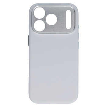Liavec Silk Shield Case with Metal Camera Frame do Iphone 18 Pro Max/17 Pro Max szary