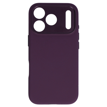 Liavec Silk Shield Case with Metal Camera Frame do Iphone 18 Pro Max/17 Pro Max burgundowy