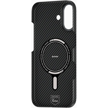 Benks Magnetic Armor Air Kevlar Case Metal Frame 600D (C.K.FL.AP.BK.0067) for Iphone 17 black (damaged packaging)