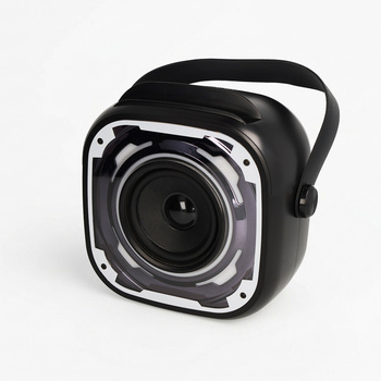 Blavec Głośnik Bezprzewodowy Bluetooth WS-08 Karaoke Idol - 8W z 2 mikrofonami (WS08-2MB) czarny (uszkodzone opakowanie)