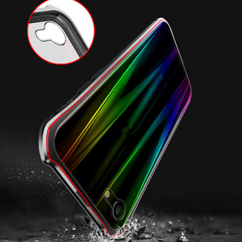 Luphie AURORA  Magnetic Case do Iphone XS MAX (6,5") czarno-czerwony