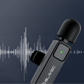 Blavec Lavalier Microphones x 2 MK-01 ClipGo Type C (LMMK01-B) black (damaged packaging)