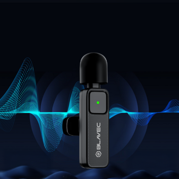 Blavec Lavalier Microphones x 2 MK-01 ClipGo Type C (LMMK01-B) black (damaged packaging)