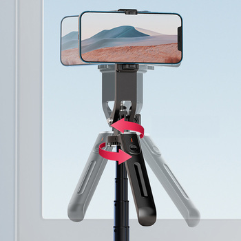 Blavec Selfie Stick Aluminium Fusion P-09 tripod + remote control 1,8 metres (SSFP09-TRB18) black (damaged packaging)