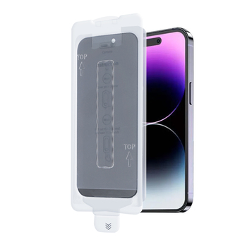 Hartowane szkło Full Glue Privacy Easy-Stick Box do IPHONE 17 PRO/18 PRO CZARNY