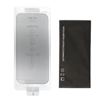 Hartowane szkło Full Glue Privacy Easy-Stick Box do IPHONE 17 PRO/18 PRO CZARNY