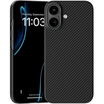 Benks Magnetic Armor Air Kevlar Case Metal Frame 600D (C.K.FL.AP.BK.0067) for Iphone 17 black (damaged packaging)