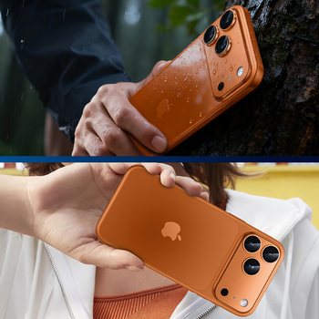 Hartowane szkło Tel Protect 95% AR+AF Full Metal Camera Protector na aparat do Iphone 17 Pro jasnoniebieskie (wyspa)
