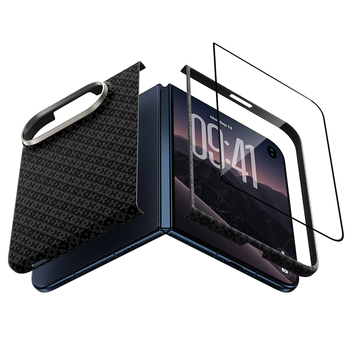 Benks Etui Magnetic Armor Grid Air Grand Combo (C.K.FL.AP.BE.B079) do iPhone Duo niebieski
