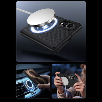Benks Etui Magnetic Armor Grid Pro Grand Combo (C.K.FL.SA.BK.C060) do Samsung Galaxy Z Fold 8 czarny