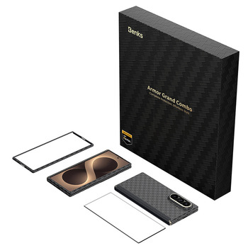 Benks Etui Magnetic Armor Grid Air Grand Combo (C.K.FL.SA.BK.S051) do Samsung Galaxy Z Fold 8 Ultra czarny