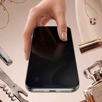 Benks Hartowane szkło Air Shield Privacy Glass (C.M.LT.AP.00.F070) do Iphone 18 Pro czarne - 10 sztuk