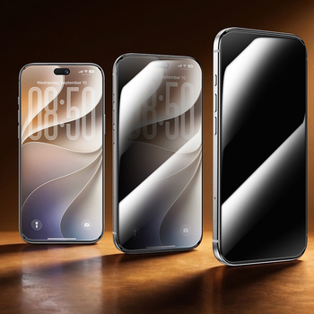 Benks Hartowane szkło Air Shield Privacy Glass (C.M.LT.AP.00.F070) do Iphone 18 Pro czarne - 10 sztuk