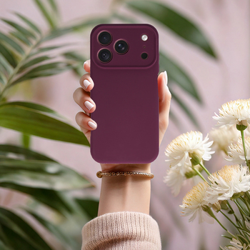 MagColor Pure Case do Iphone 18 Pro/17 Pro burgundy