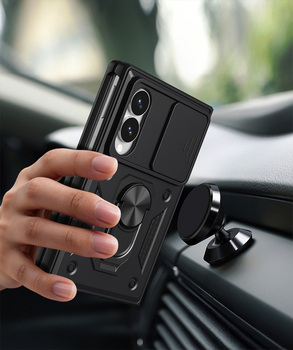 Slide Camera Armor Case do Samsung Galaxy Z Fold 8 Czarny