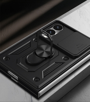 Slide Camera Armor Case do Samsung Galaxy Z Fold 8 Czarny