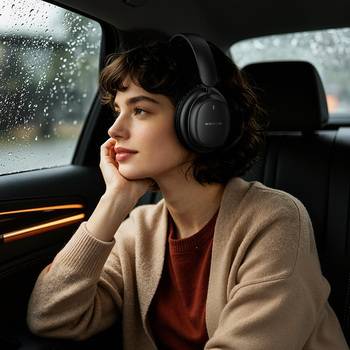 Borofone Słuchawki nauszne BO39 Melotide bluetooth czarne