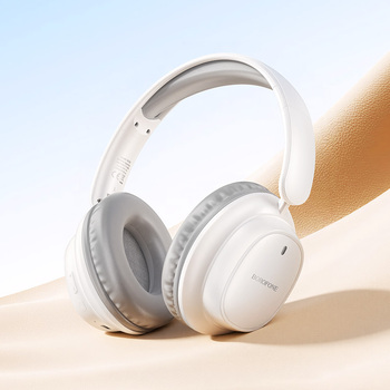 Borofone Słuchawki nauszne BO39 Melotide bluetooth białe