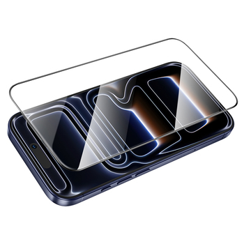 Borofone Hartowane szkło BF9 Armor Full Screen HD do Iphone 16 Pro/17 - 10 sztuk