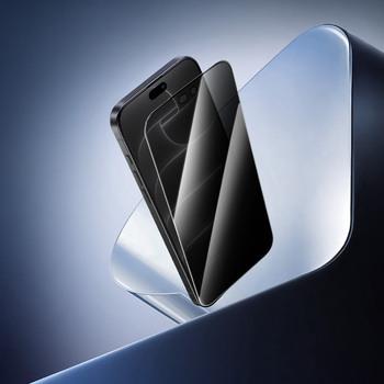 Borofone Hartowane szkło BF12 Armor Shield Full Screen Anti-spy do Iphone 17e/16e/14/13/13 Pro