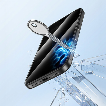 Borofone Hartowane szkło BF12 Armor Shield Full Screen Anti-spy do Iphone 16 Pro Max