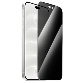Borofone Hartowane szkło BF12 Armor Shield Full Screen Anti-spy do Iphone 15 Pro Max