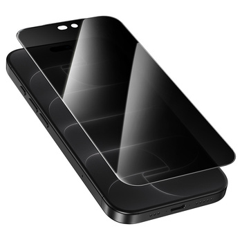 Borofone Hartowane szkło BF10 Armor Full Screen Anti-spy do Iphone 17e/16e/14/13/13 Pro - 10 sztuk